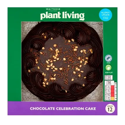 Plant Living Chocolate Cake