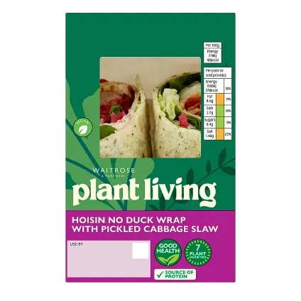 PlantLiving: Hoisin No Duck Wrap