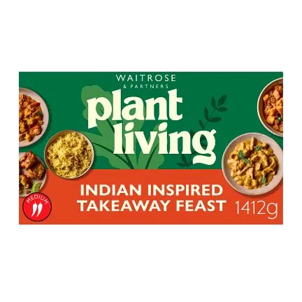 PlantLiving Indian Inspired Takeaway Feast