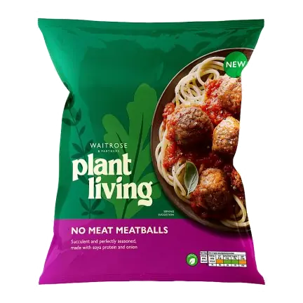 PlantLiving No Meat Meatballs