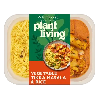 PlantLiving: Tikka Masala with Vegetables & Cashews for 1