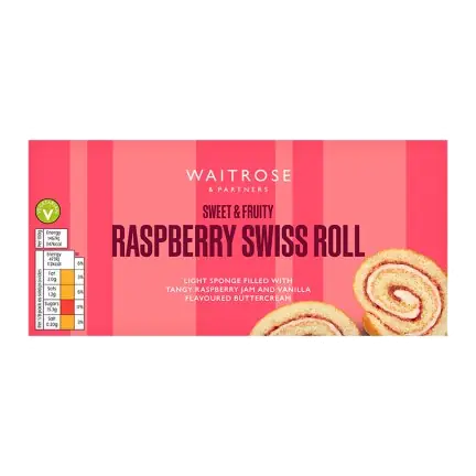 Raspberry Swiss Roll
