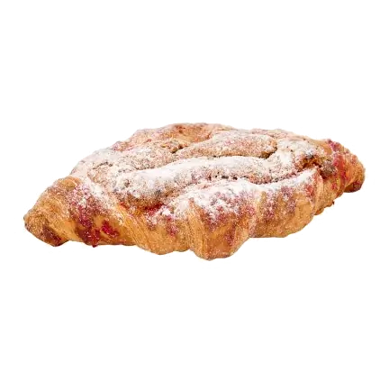 Raspberry & White Chocolate Crookie