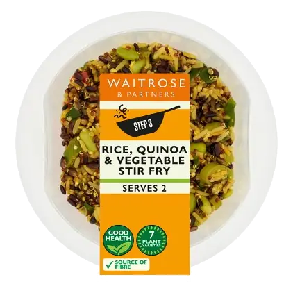Rice, Quinoa & Vegetable Stir Fry