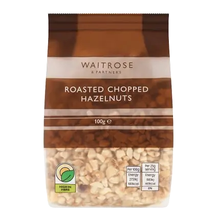 Roasted Chopped Hazelnuts