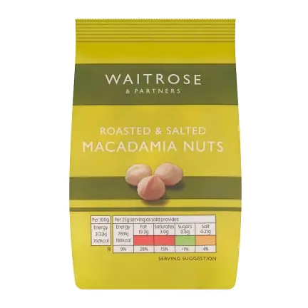 Roasted Salted Macadamias