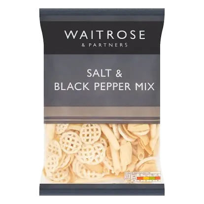 Salt & Black Pepper Snack Mix Sharing Crisps