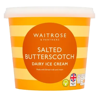 Salted Butterscotch Dairy Ice Cream