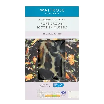 Scottish Mussels in Garlic Butter