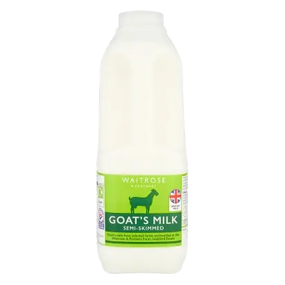 Semi Skimmed Goats Milk