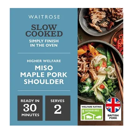 Slow Cooked Miso Maple Pork Shoulder