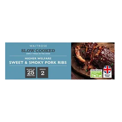 Slow Cooked Sweet & Smoky Pork Ribs
