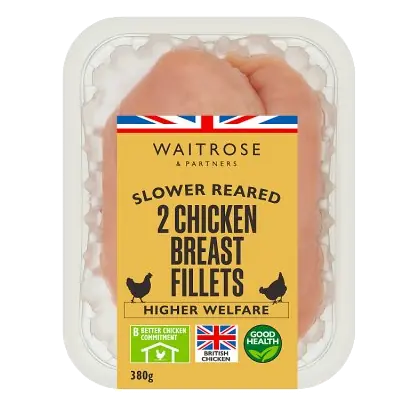 Slower Reared 2 Chicken Breast Fillets