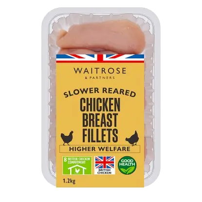 Slower Reared Chicken Breast Fillets - XL Pack