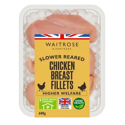 Slower Reared Chicken Breast Fillets