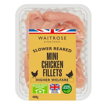 Slower Reared Chicken Breast Mini Fillets