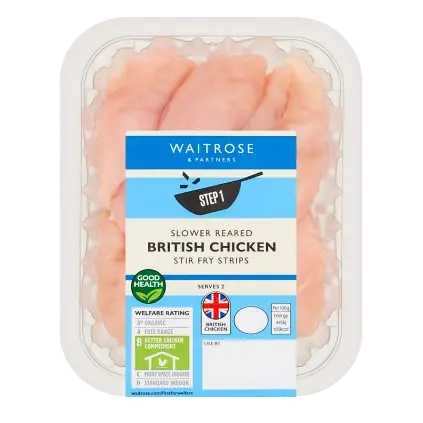 Slower Reared Chicken Stir Fry Strips