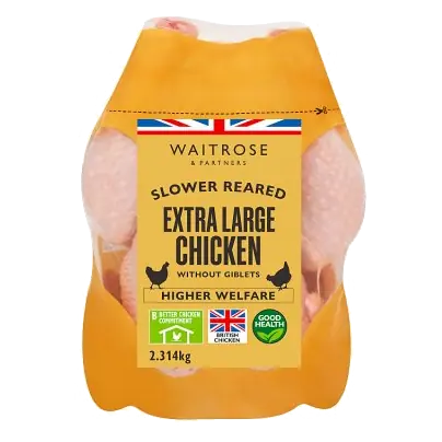 Slower Reared Extra Large Whole Chicken