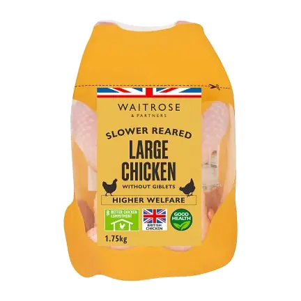 Slower Reared Large Whole Chicken