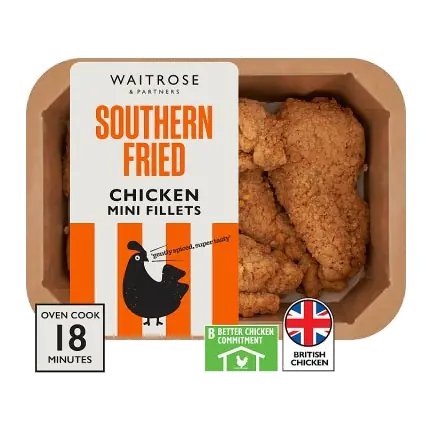 Southern Fried Breaded Chicken Mini Fillets
