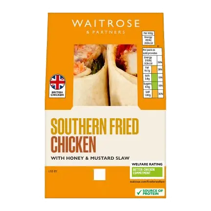 Southern Fried Chicken Wrap