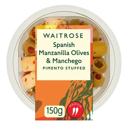 Spanish Manzanilla Olives & Manchego