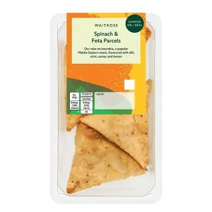 Spinach & Feta Parcels