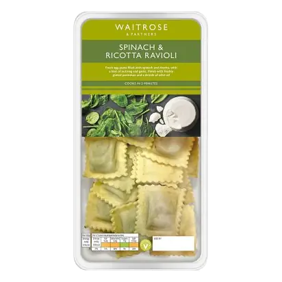 Spinach & Ricotta Ravioli