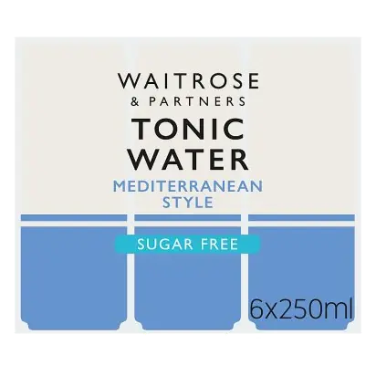 Sugar Free Mediterranean Style Tonic Water Cans