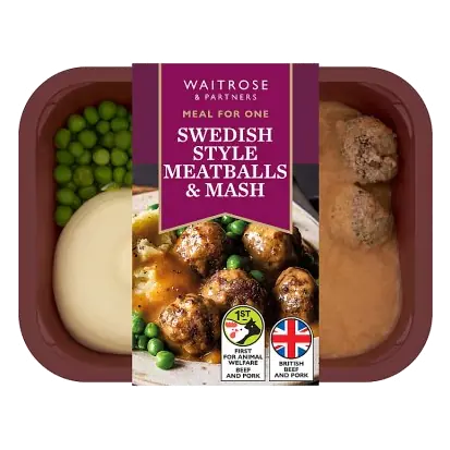 Swedish Style Meatballs & Mash
