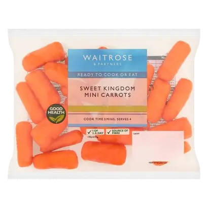Sweet Kingdom Orange Mini Carrots