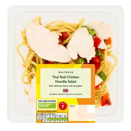 Thai Red Chicken Noodle Salad