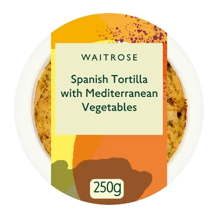 Tortilla With Mediterranean Vegetables