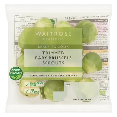 Trimmed Baby Sprouts