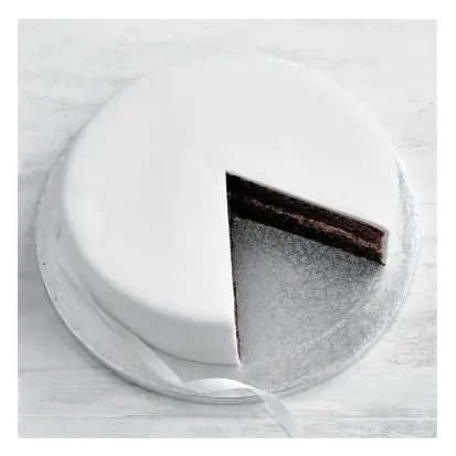 Undecorated Chocolate Cake