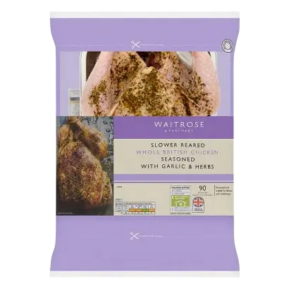 Whole Chicken with Garlic & Herbs