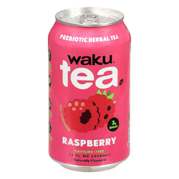 Caffeine Free Raspberry Prebiotic Herbal Tea
