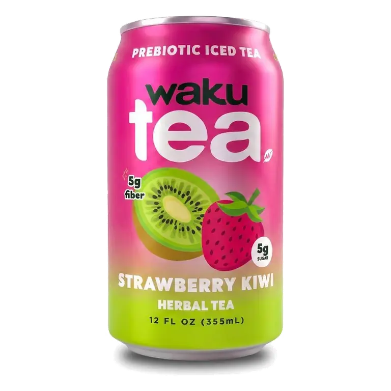 Waku Tea Kiwi Strawberry, 12 fl oz