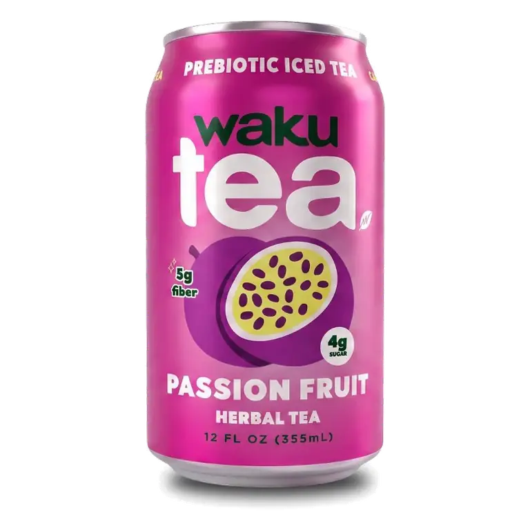 Waku Tea Passion Fruit, 12 fl oz