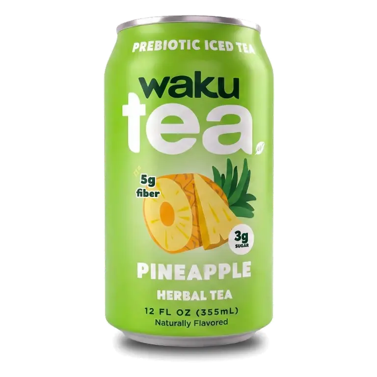 Waku Tea Pineapple, 12 fl oz