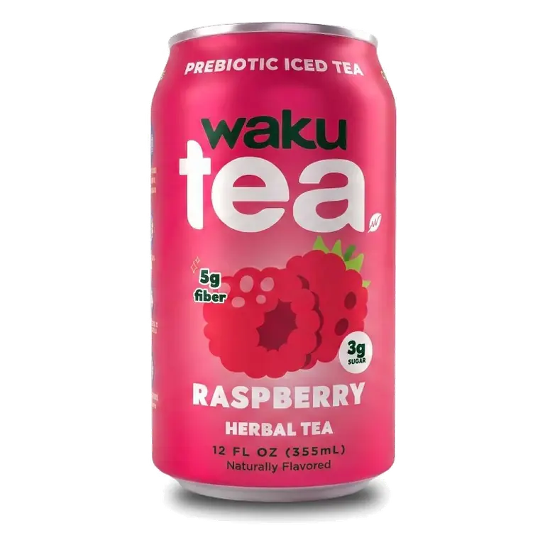 Waku Tea Raspberry, 12 fl oz
