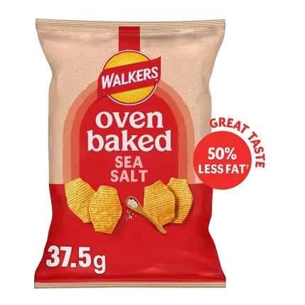 Baked Crisps Sea Salt Snacks