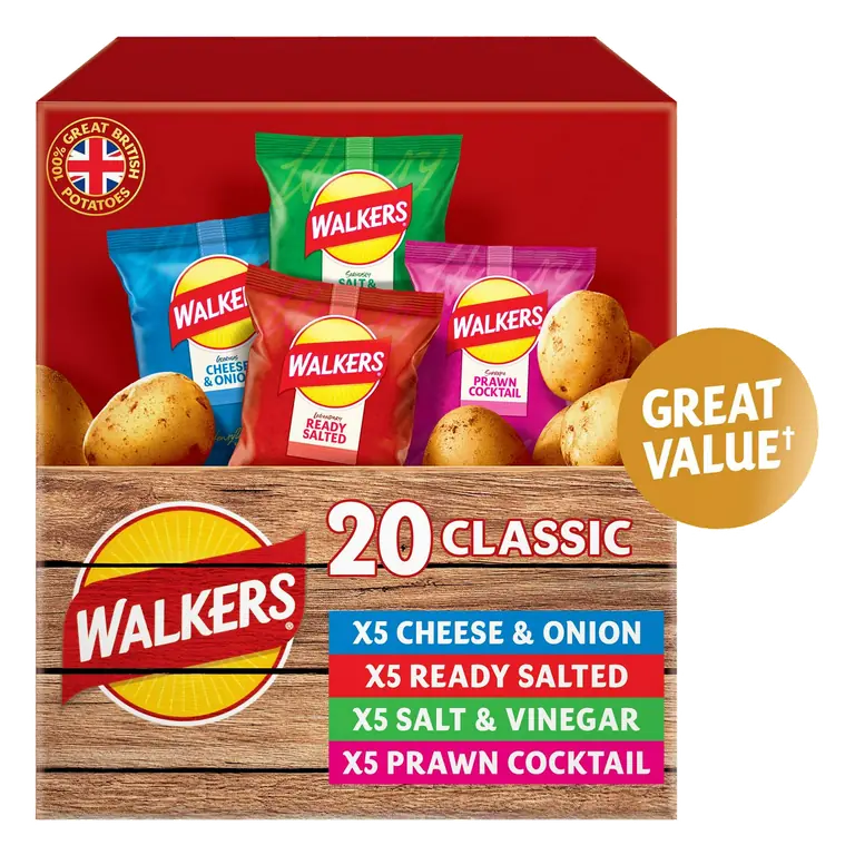 Classic Variety Multipack Crisps 20x25g