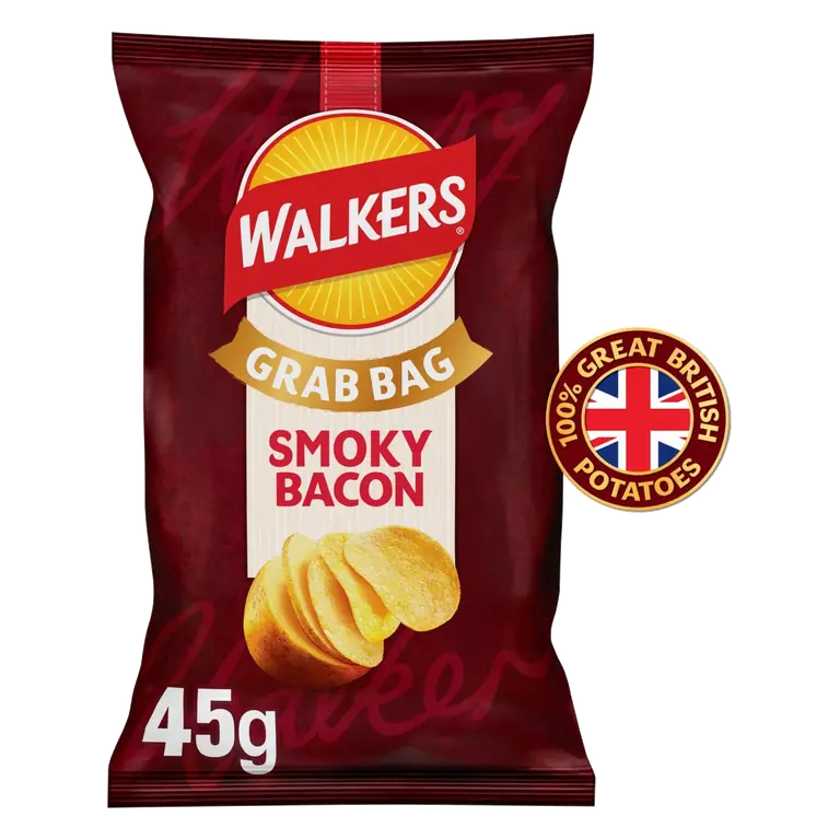 Crisps Smoky Bacon 45g