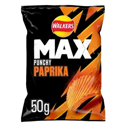 Max Punchy Paprika Crisps