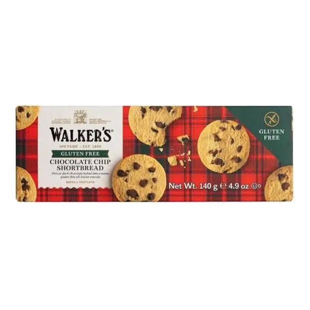 Pure Butter Chocolate Chip Gluten Free Shortbread