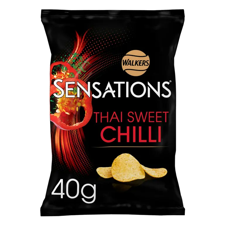 Sensations Thai Sweet Chilli Grab Bag Crisps 40g