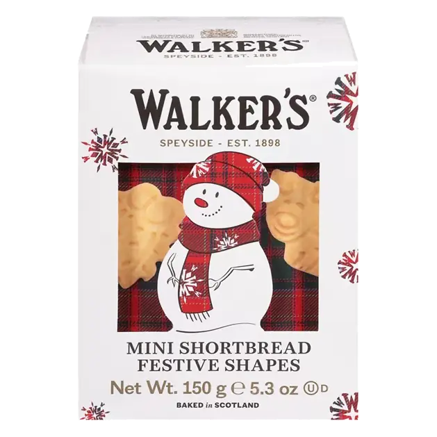 Shortbread, Festive Shapes, Mini