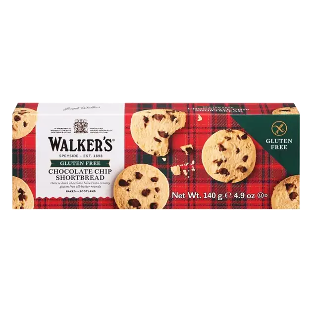 Shortbread, Gluten Free, Chocolate Chip