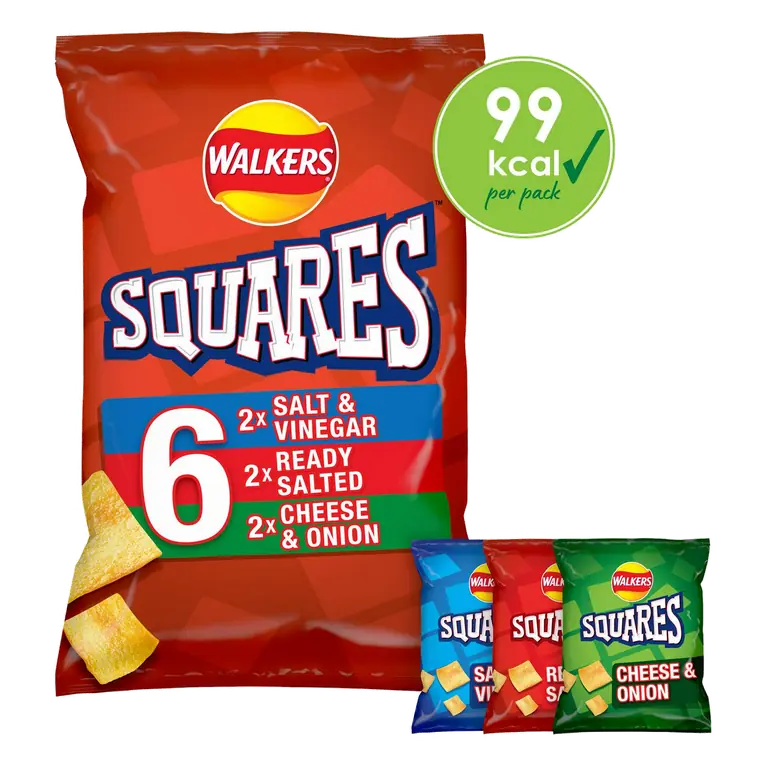 Variety Multipack Crisps Snacks 6x22g